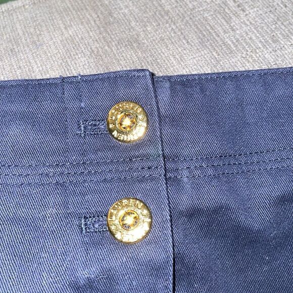Y2K Lauren Ralph Lauren navy cargo  Shorts size 8 - Picture 6 of 9